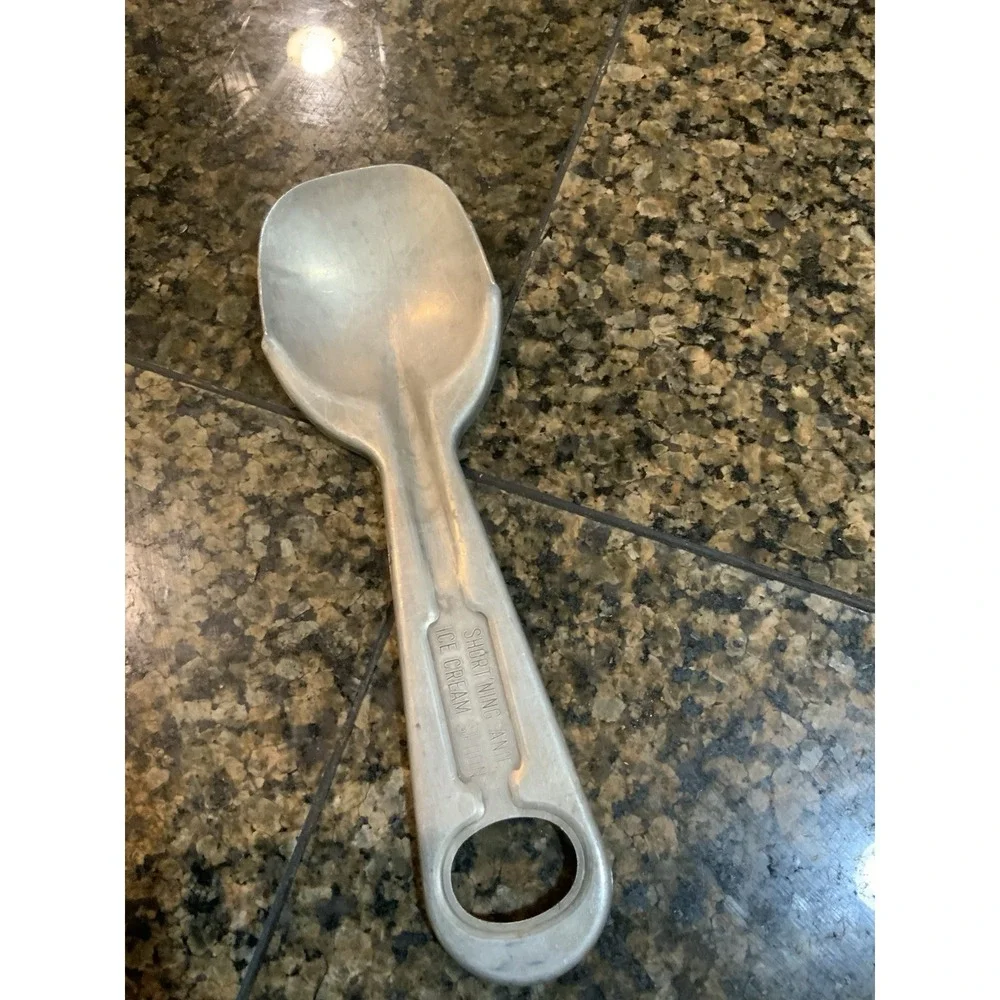 Vintage Sealtest Aluminum Ice Cream Spade Scoop Spoon Shortening Paddle